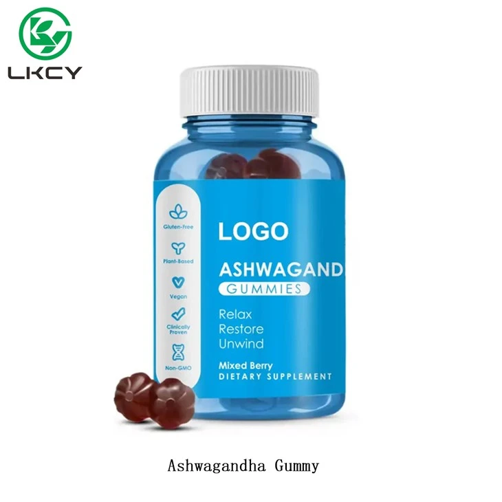 Gummies Ashwagandha tawel naturiol